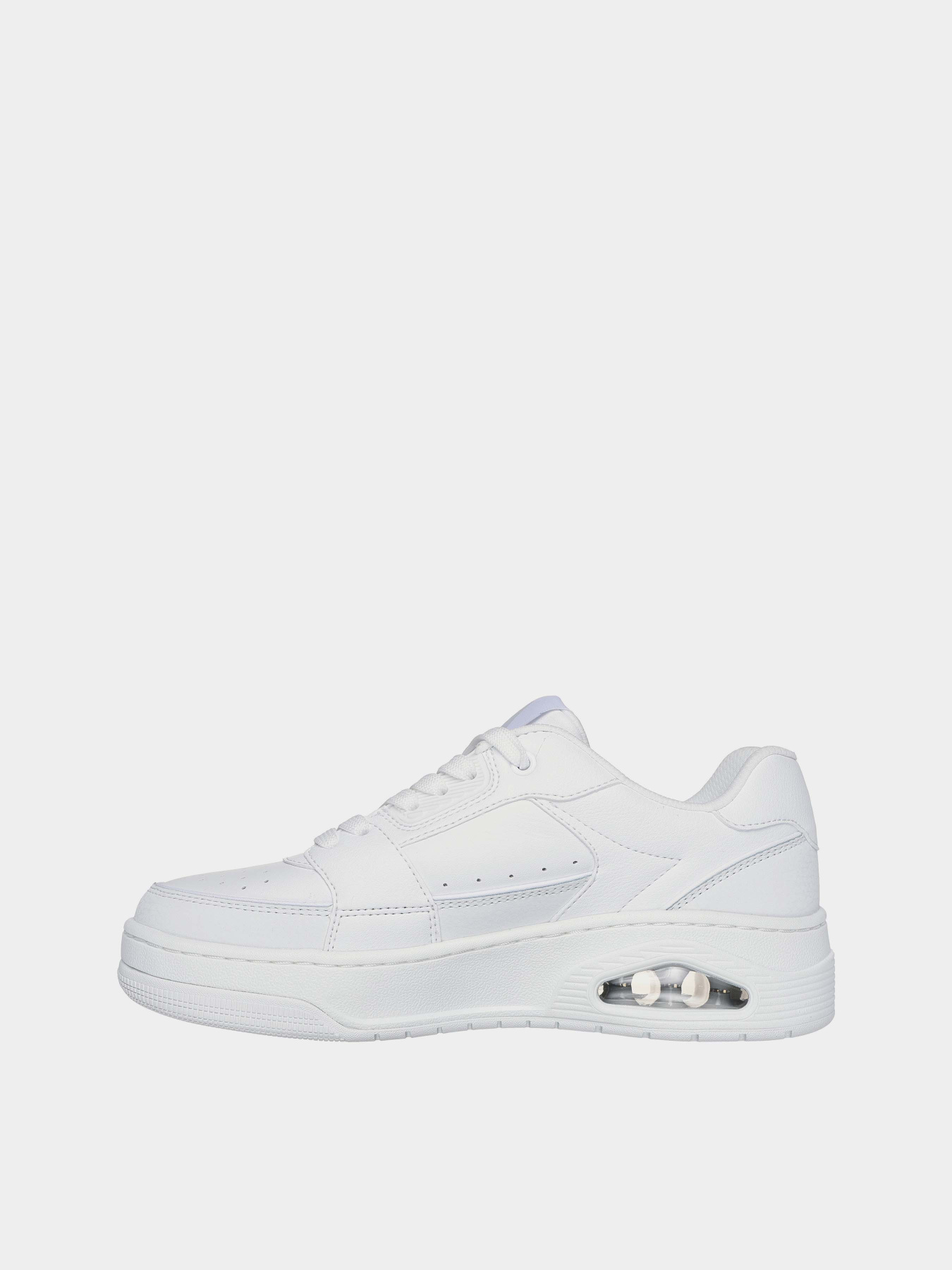 Кеды низкие Skechers Uno Court - Courted Style модель 177710 W Фото