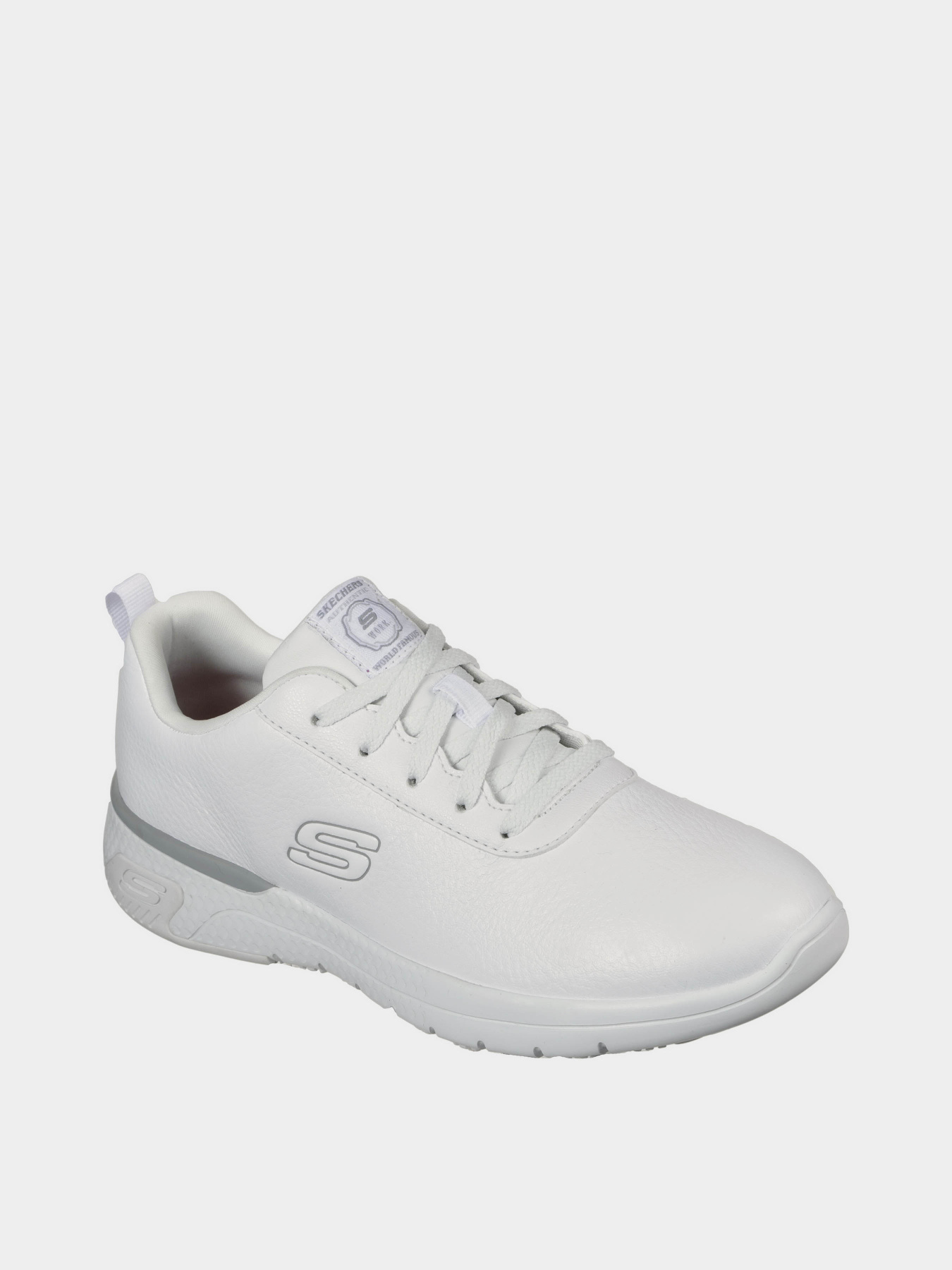 Кроссовки повседневные Skechers Work Relaxed Fit: Marsing - Gmina SR модель 108010EC WHT Фото
