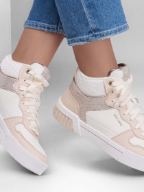 Кеди високі Skechers JADE модель 185105 NAT Фото