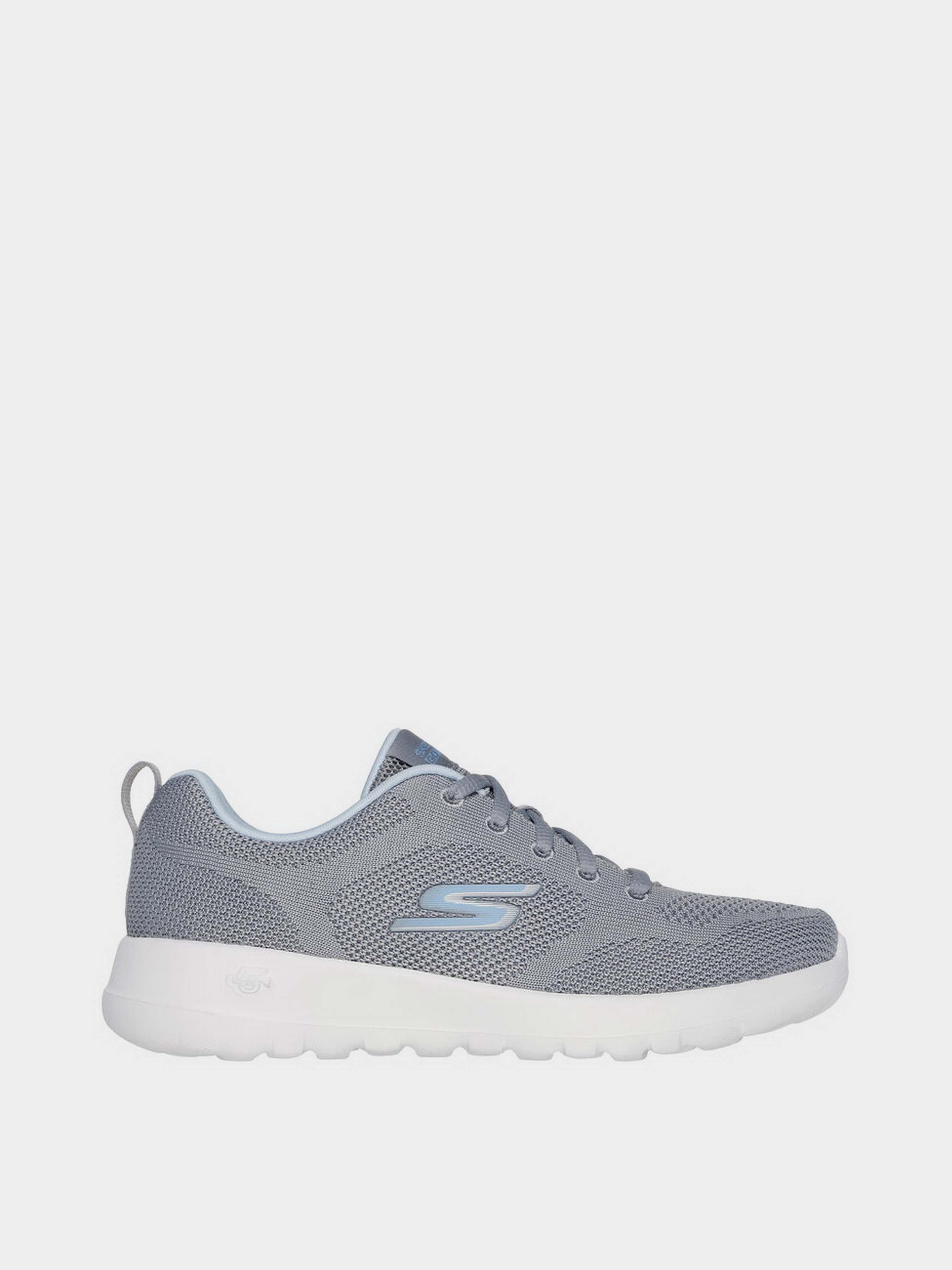 Жіночі Кросівки для спорту Skechers GO WALK JOY (KW9233) колір сірий, матеріал текстиль