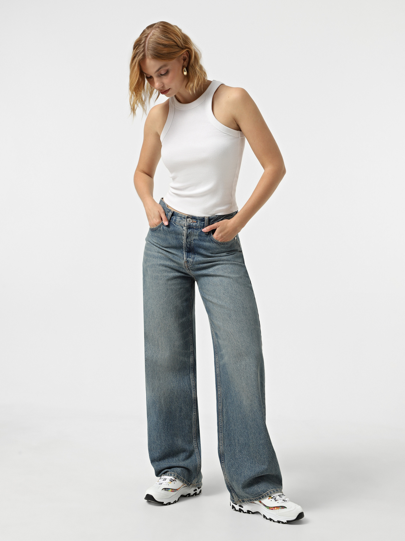 Кроссовки Skechers Jen Stark: D'Lites - Fresh Drip модель 150548 WMLT Фото