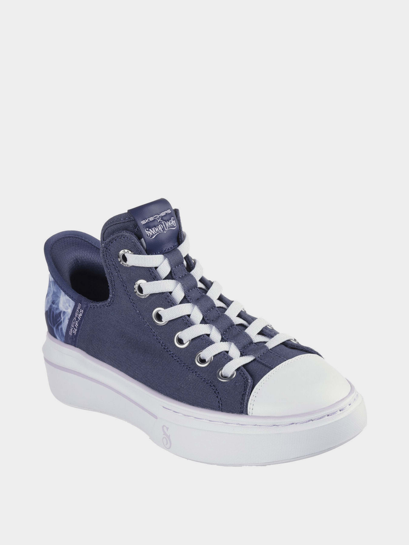 Кеди високі Skechers Slip-ins: Snoop One - Boss Life Canvas модель 186000 NVY Фото