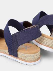 Эспадрильи Skechers BOBS Desert Kiss - Sun Shining модель 114132 NVY Фото