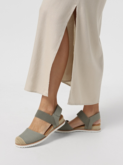 Босоніжки Skechers BOBS Desert Kiss - Sun Shining модель 114132 OLV — фото 6 - INTERTOP