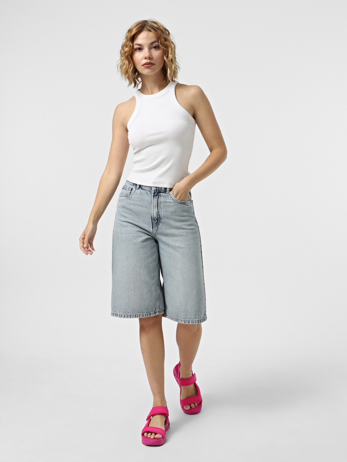 Сандалии Skechers Uno - Fun Stand модель 119814 HTPK Фото