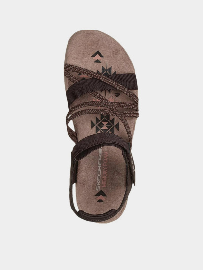 Сандалії Skechers Reggae Slim - Meadow Grazer модель 163193 CHOC — фото 5 - INTERTOP