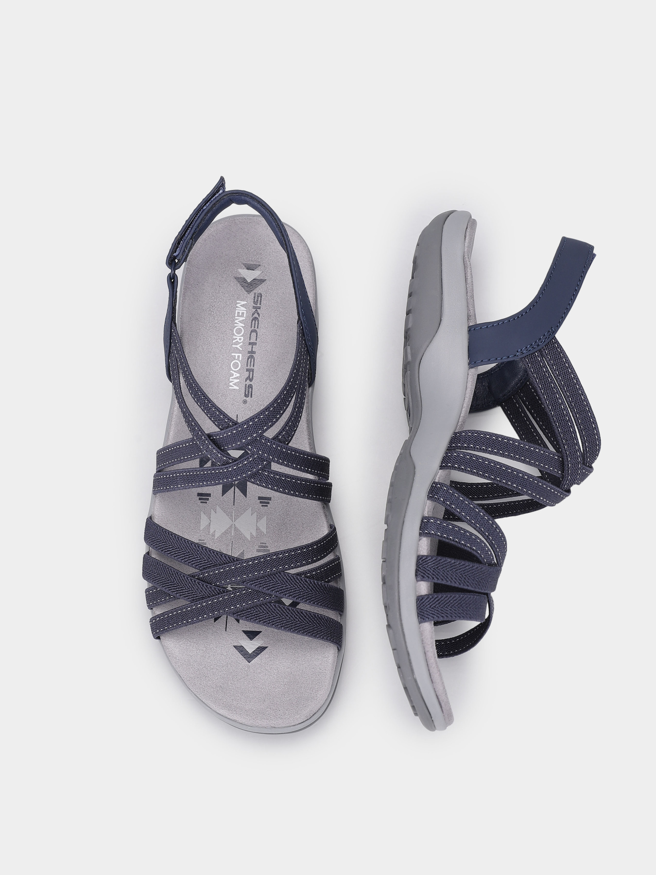 Сандалії Skechers Reggae Slim - Summer Getaway модель 163571 NVY Сандалії Skechers Reggae Slim - Summer Getaway модель 163571 NVY Фото