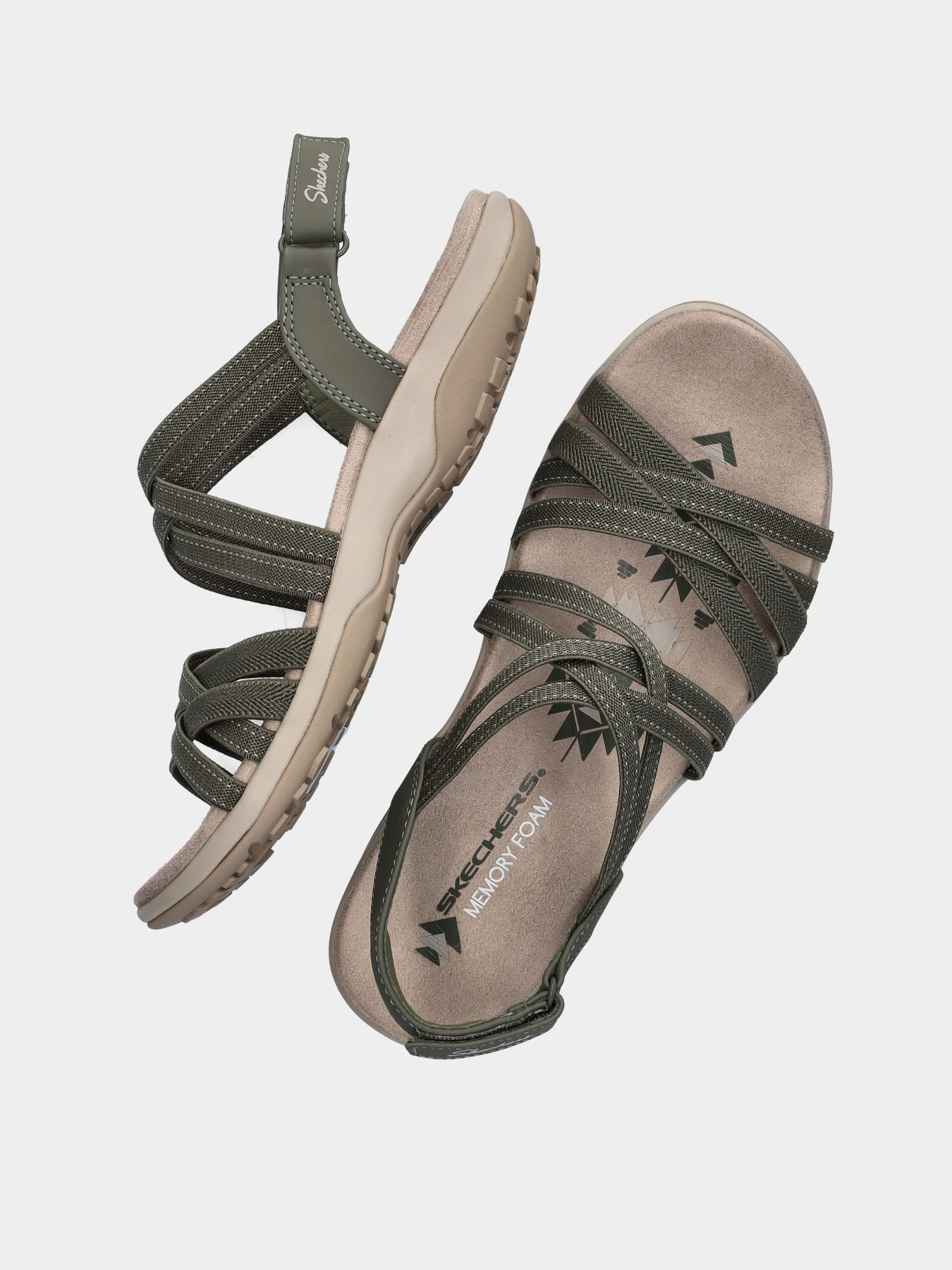 Сандалии Skechers Slim - Summer Getaway модель 163571 OLV Фото