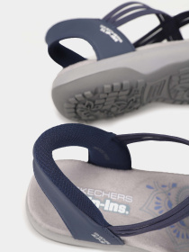 Сандалии Skechers Reggae Slim - Simply Stretchy! модель 164035 NVY Фото