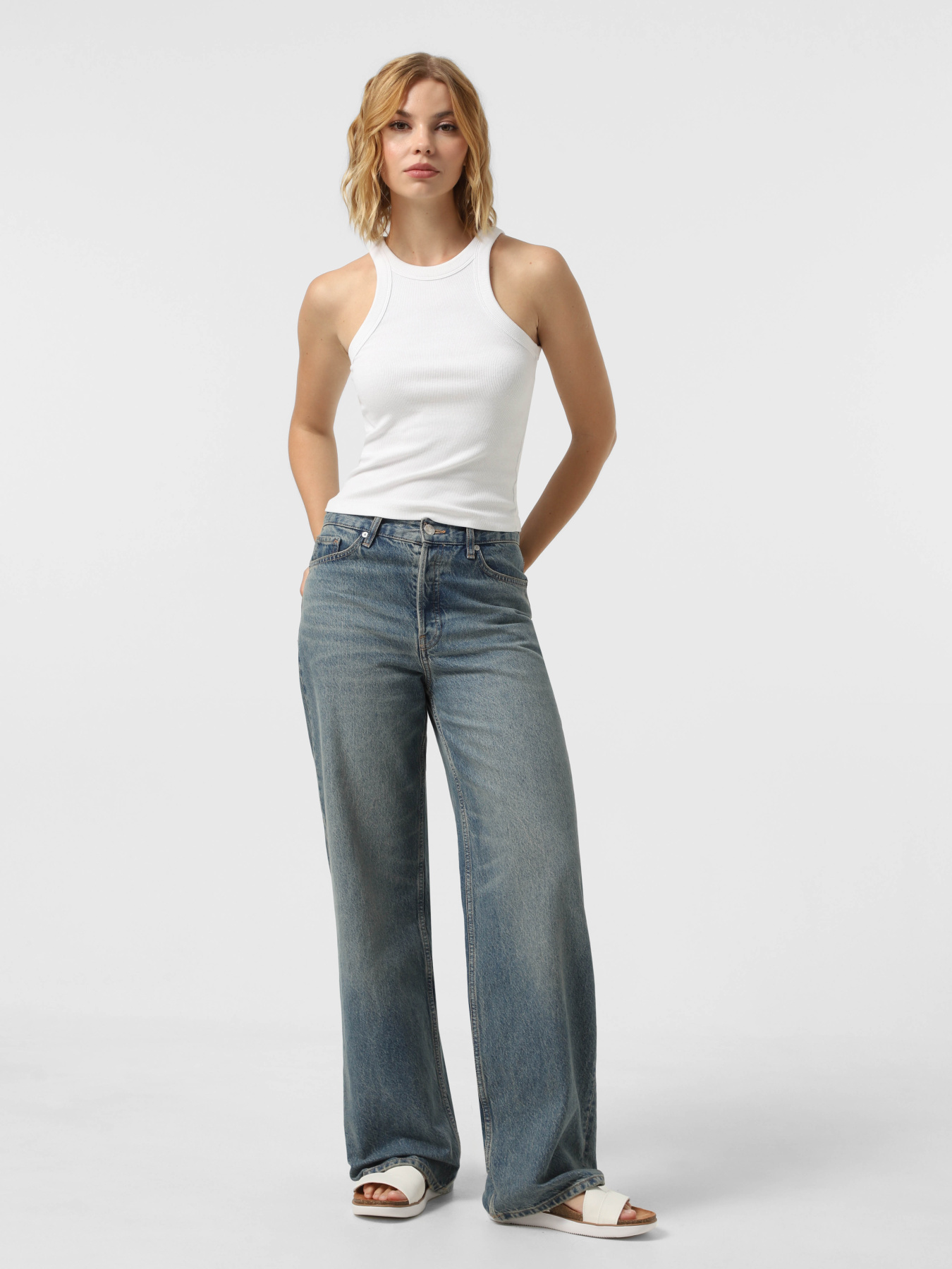 Босоніжки Skechers Lifted Comfort модель 163252 WHT Фото