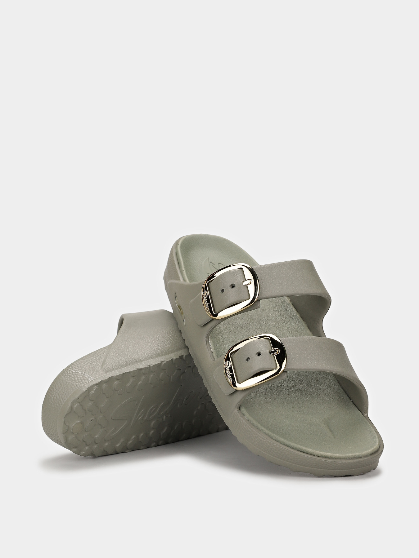 Шлепанцы Skechers Foamies: Arch Fit Cali Breeze - Gold Star модель 111592 OLV Фото