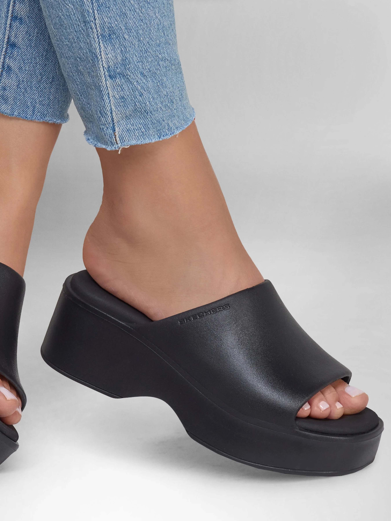 Сабо Skechers Foamies: Rave - As If модель 111660 BBK Фото