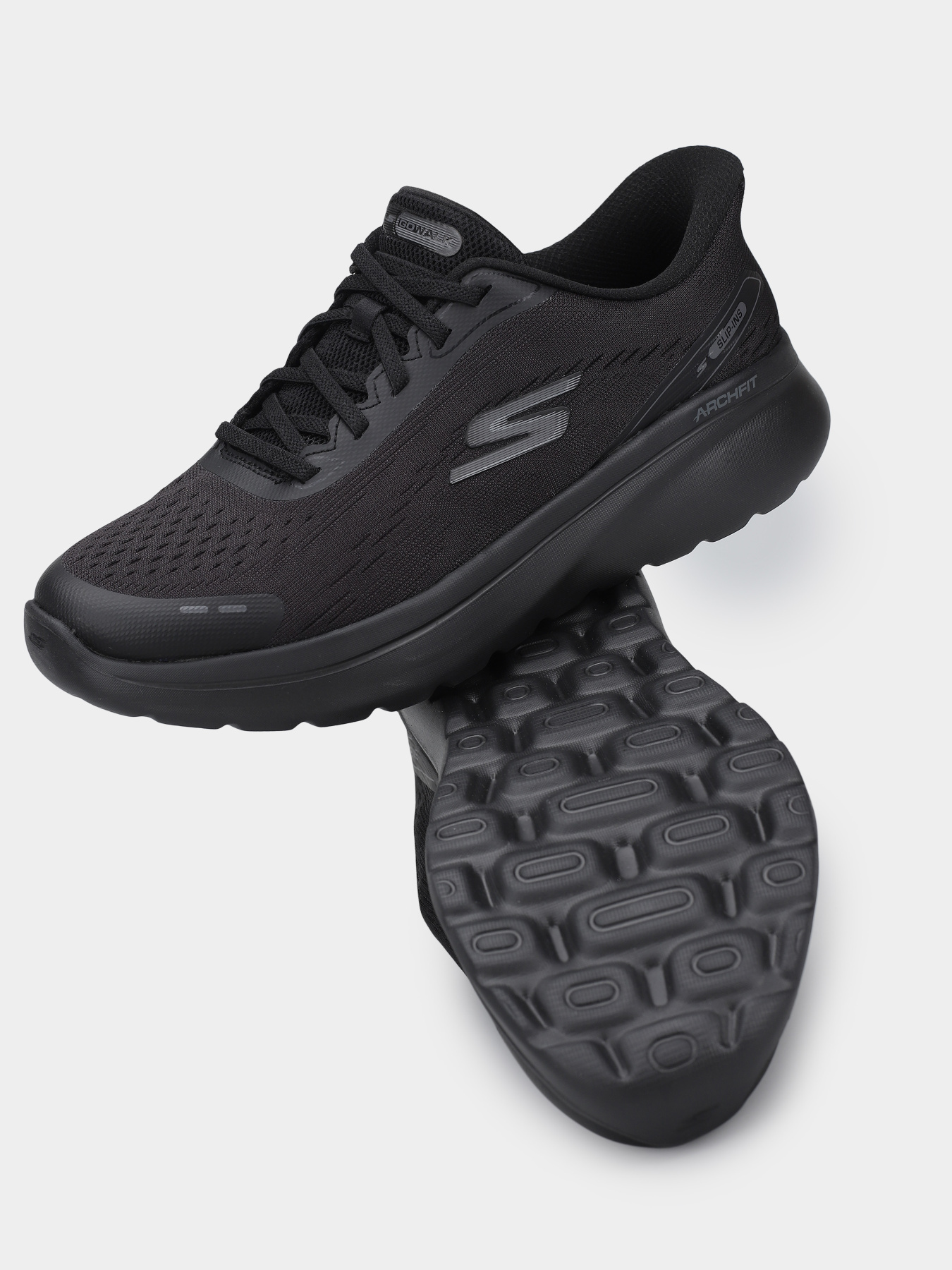 Кросівки для тренувань Skechers Relaxed Fit: GO Walk Arch Fit N-Joy модель 125840 BBK Фото