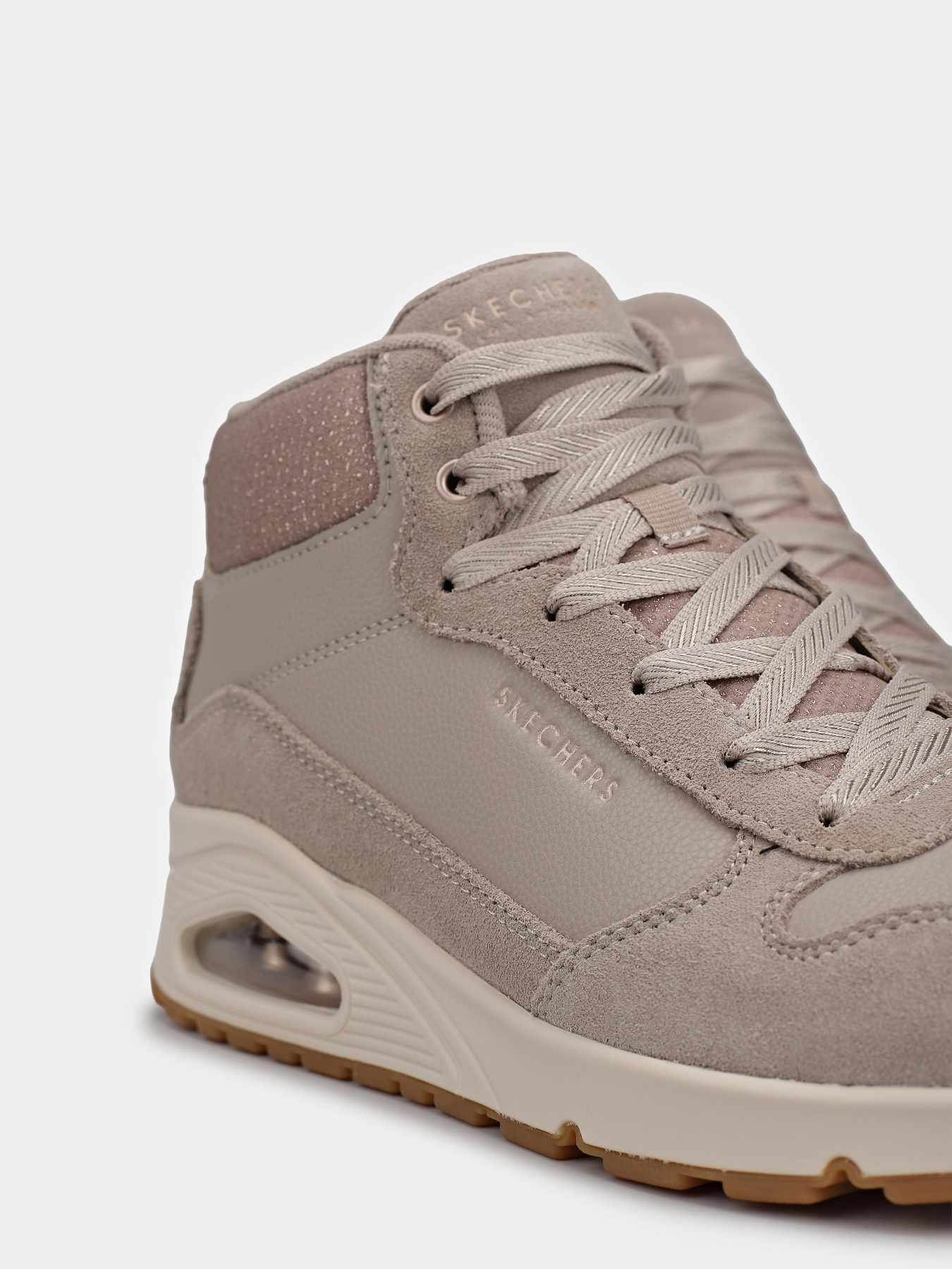 Ботинки Skechers UNO - Stacre Shine модель 177181 TPE Фото