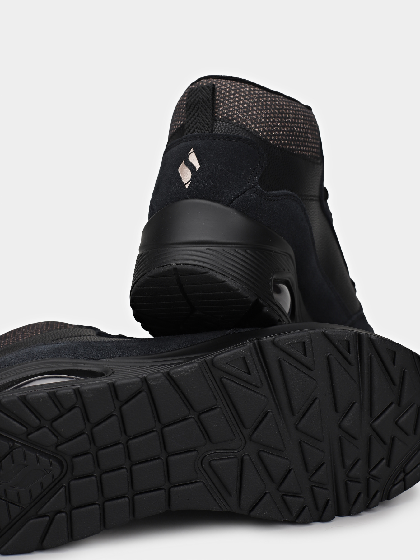 Черевики Skechers UNO модель 177181 BBK Фото