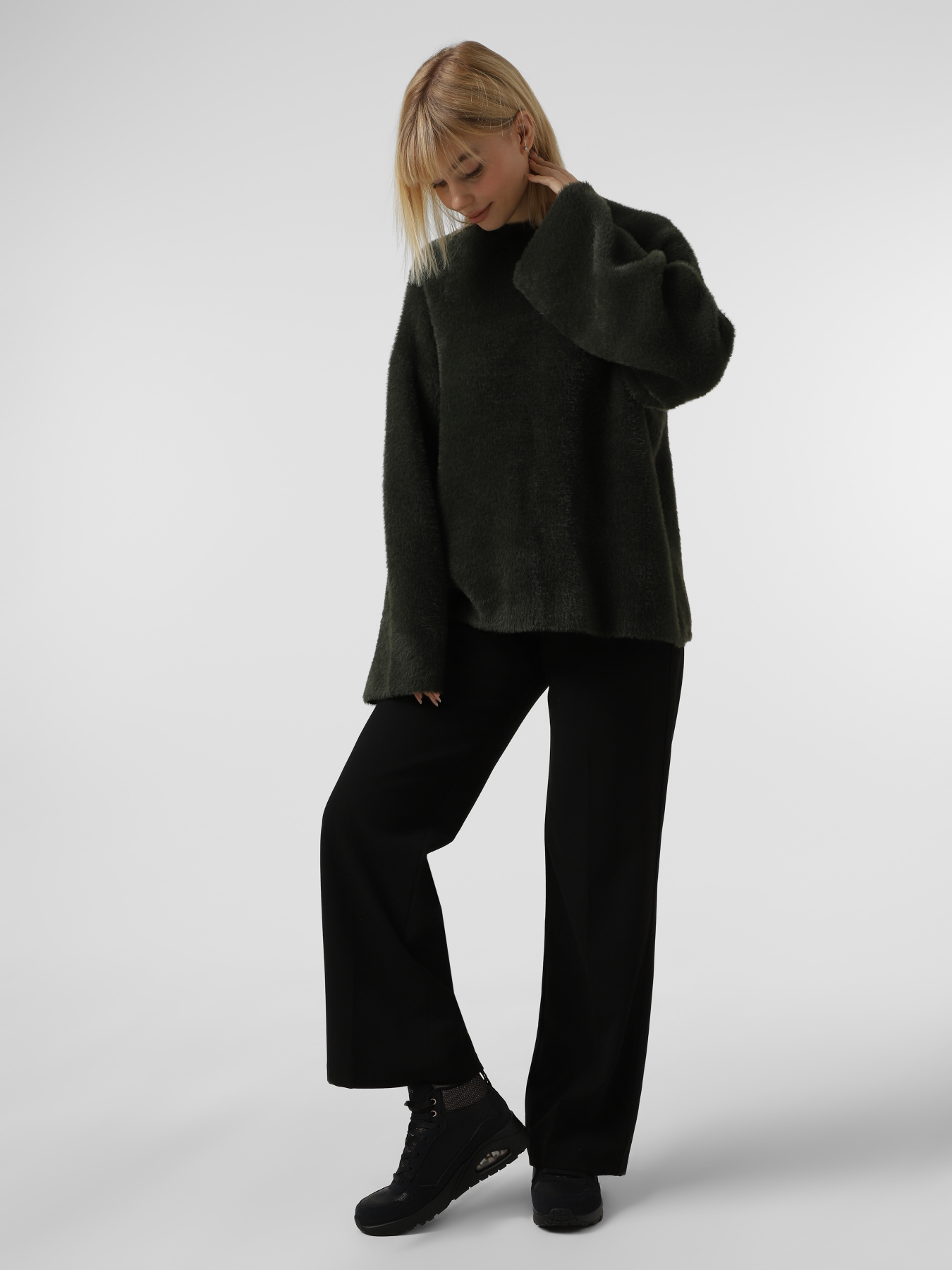 Черевики Skechers UNO модель 177181 BBK Фото