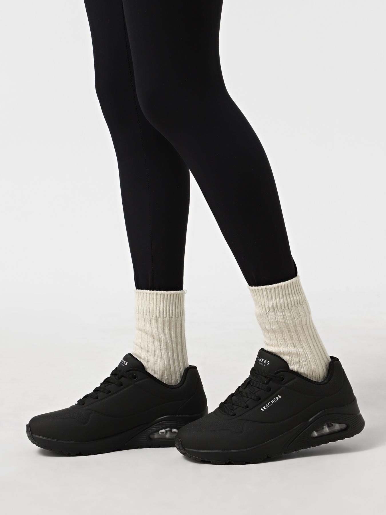 Кроссовки Skechers Uno - Night Shades модель 73667W BBK Фото