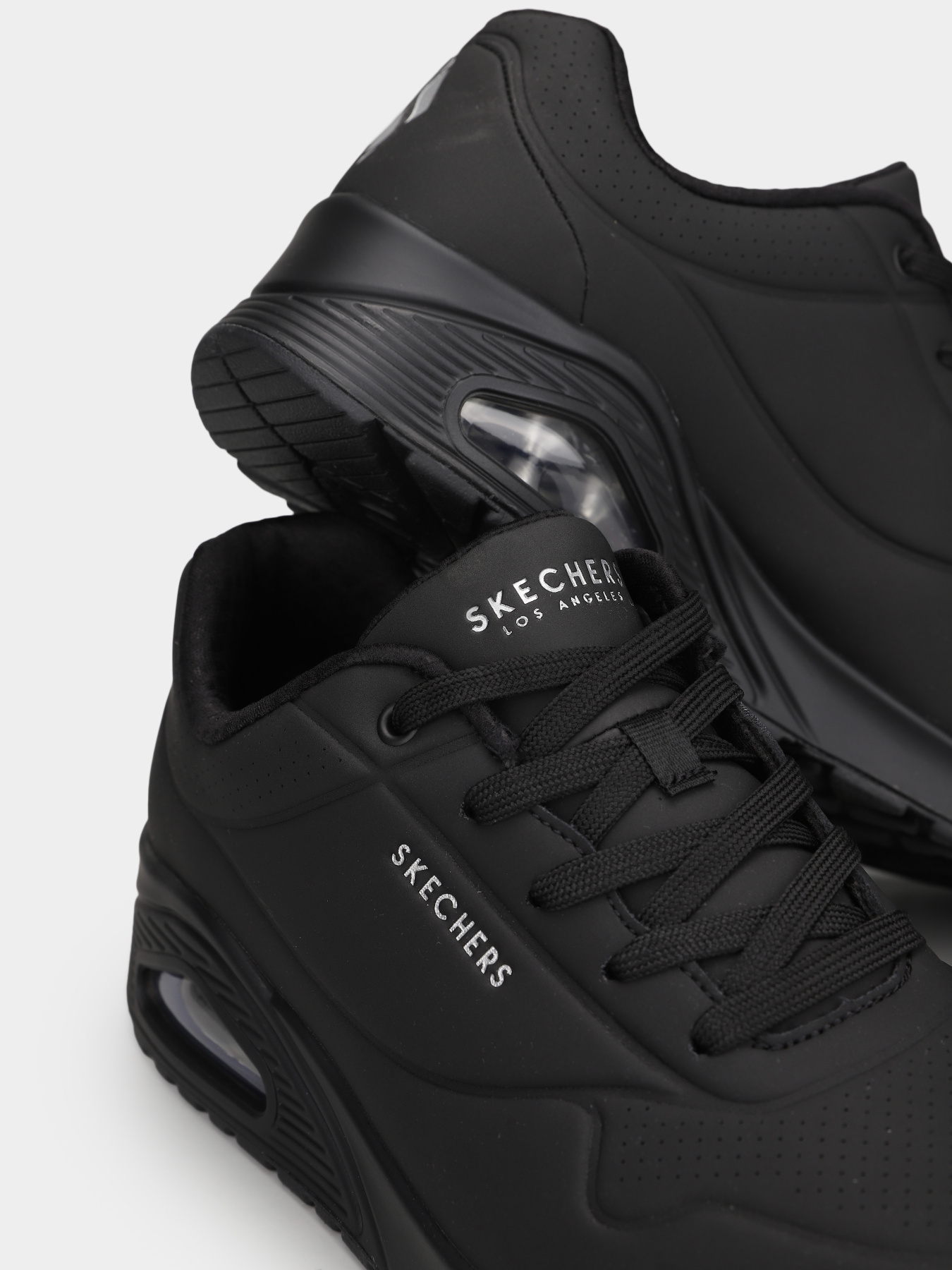 Кроссовки повседневные Skechers UNO модель 73667W BBK Фото