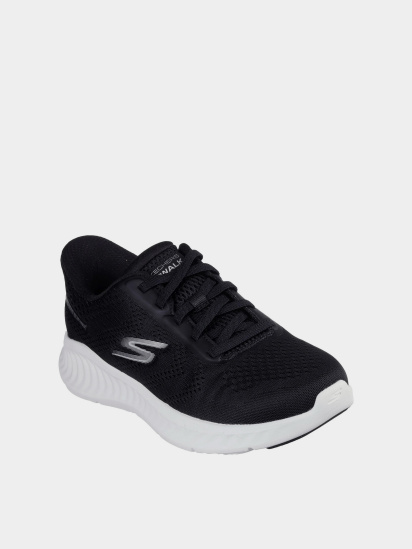 Кросівки для тренувань Skechers GO Walk Now - Khloe модель 125643 BKW — фото 4 - INTERTOP