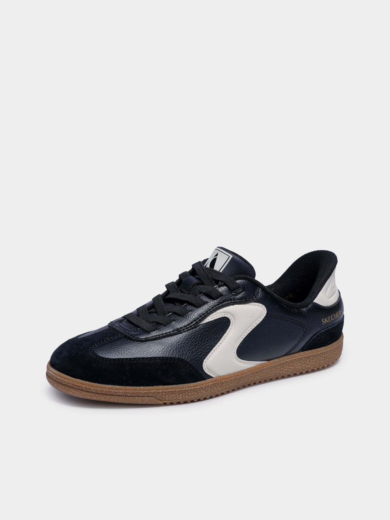 Кеди низькі Skechers модель 185322 BKW Кеди низькі Skechers модель 185322 BKW Фото