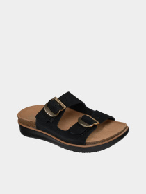 Шлепанцы Skechers LIFTED COMFORT модель 164191 BLK Фото