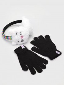 Шапка/рукавички Skechers Cold Weather Kitty модель SGC6001MULTI Фото