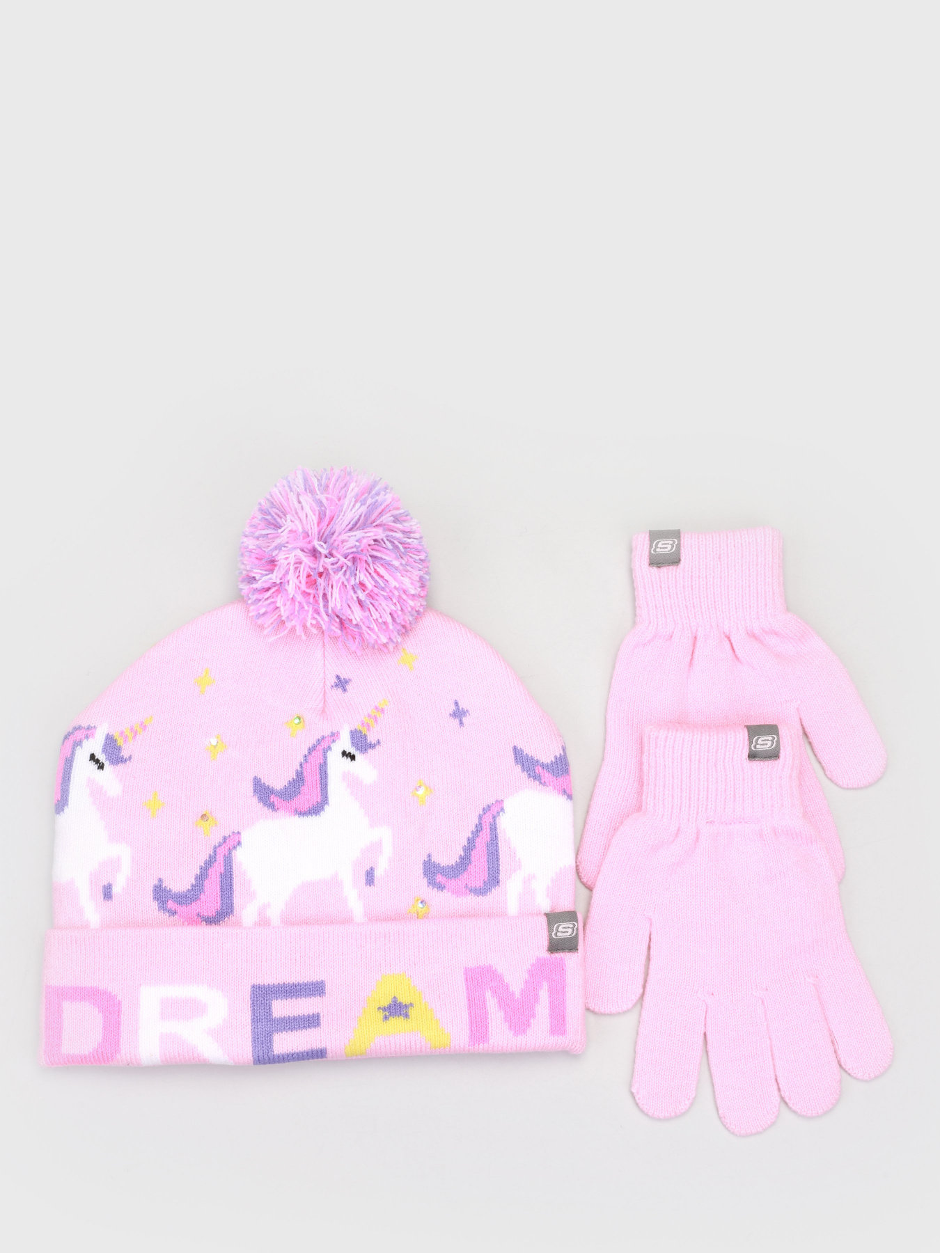 Шапка/рукавички Skechers Dream Unicorn Light-Up Модель SGK6023PNK Фото
