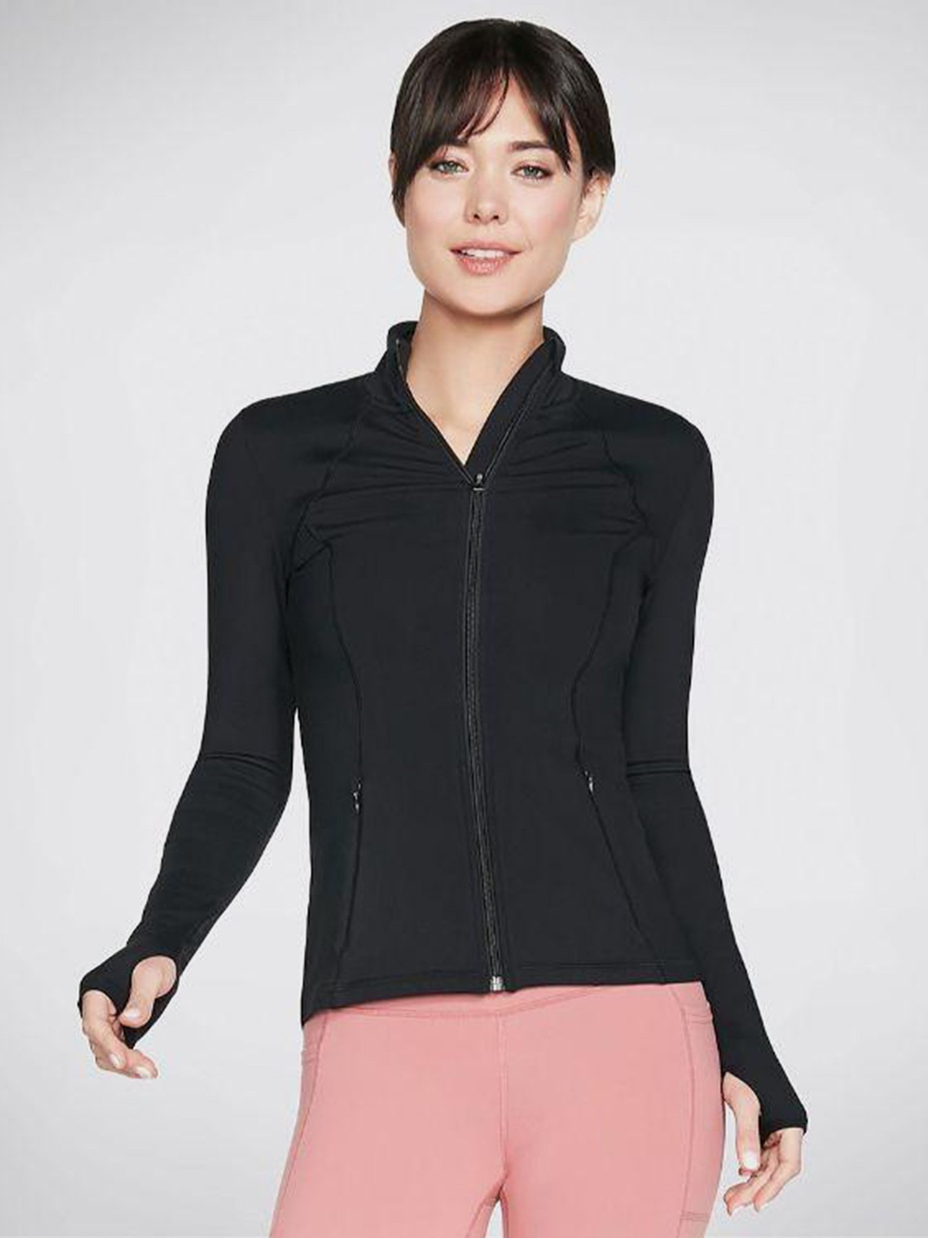 Спортивна кофта Skechers GOwalk модель W03JA158 BLK Фото