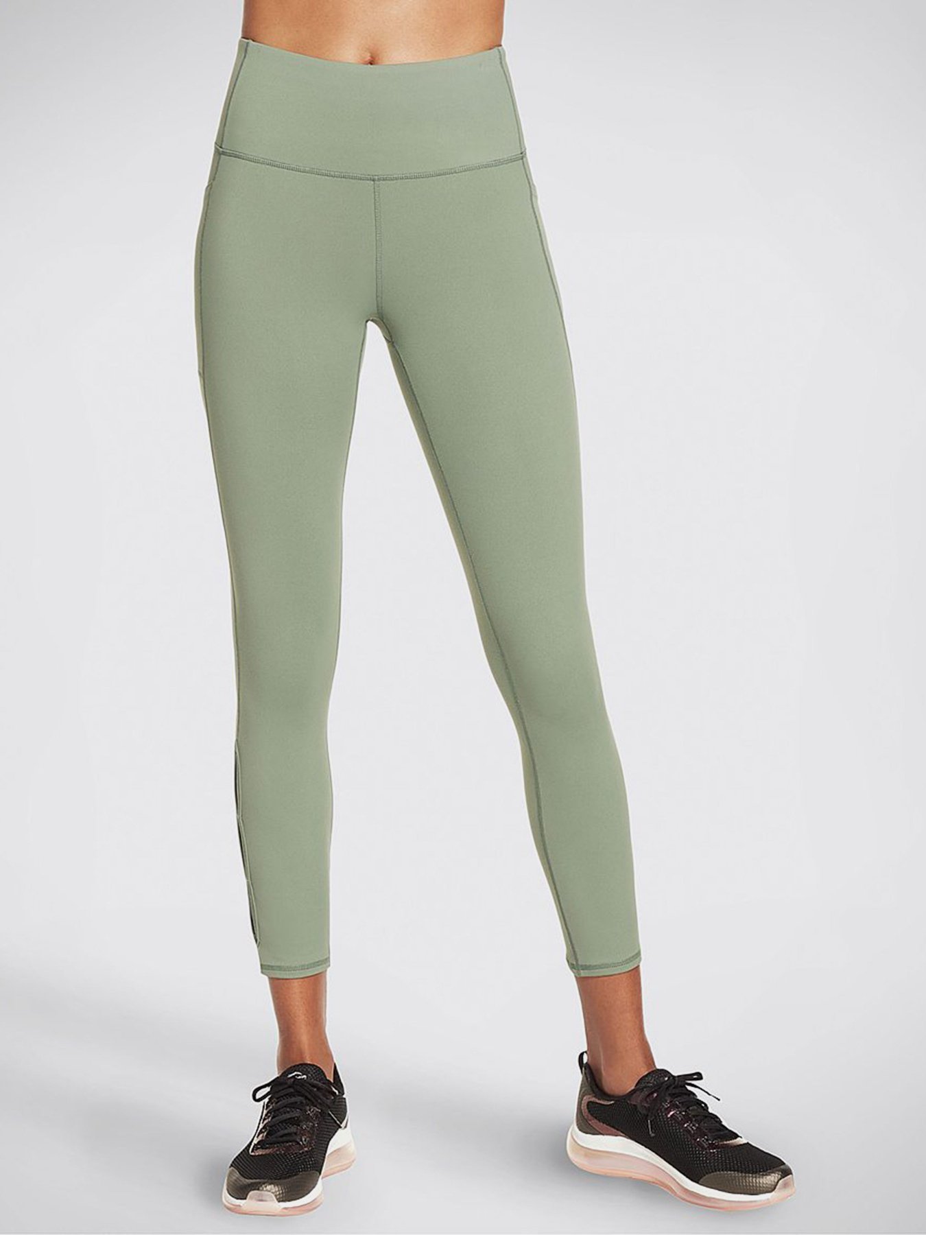 Легінси спортивні Skechers GOwalk SLIT модель W1LG150 LTGR Фото