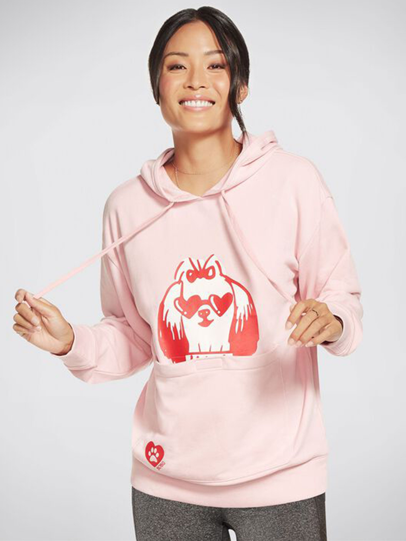 Худи Skechers BOBS модель BW1HD27 ROS Фото