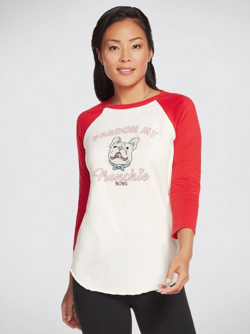 Футболка Skechers BOBS модель BW1LT77 RED Фото