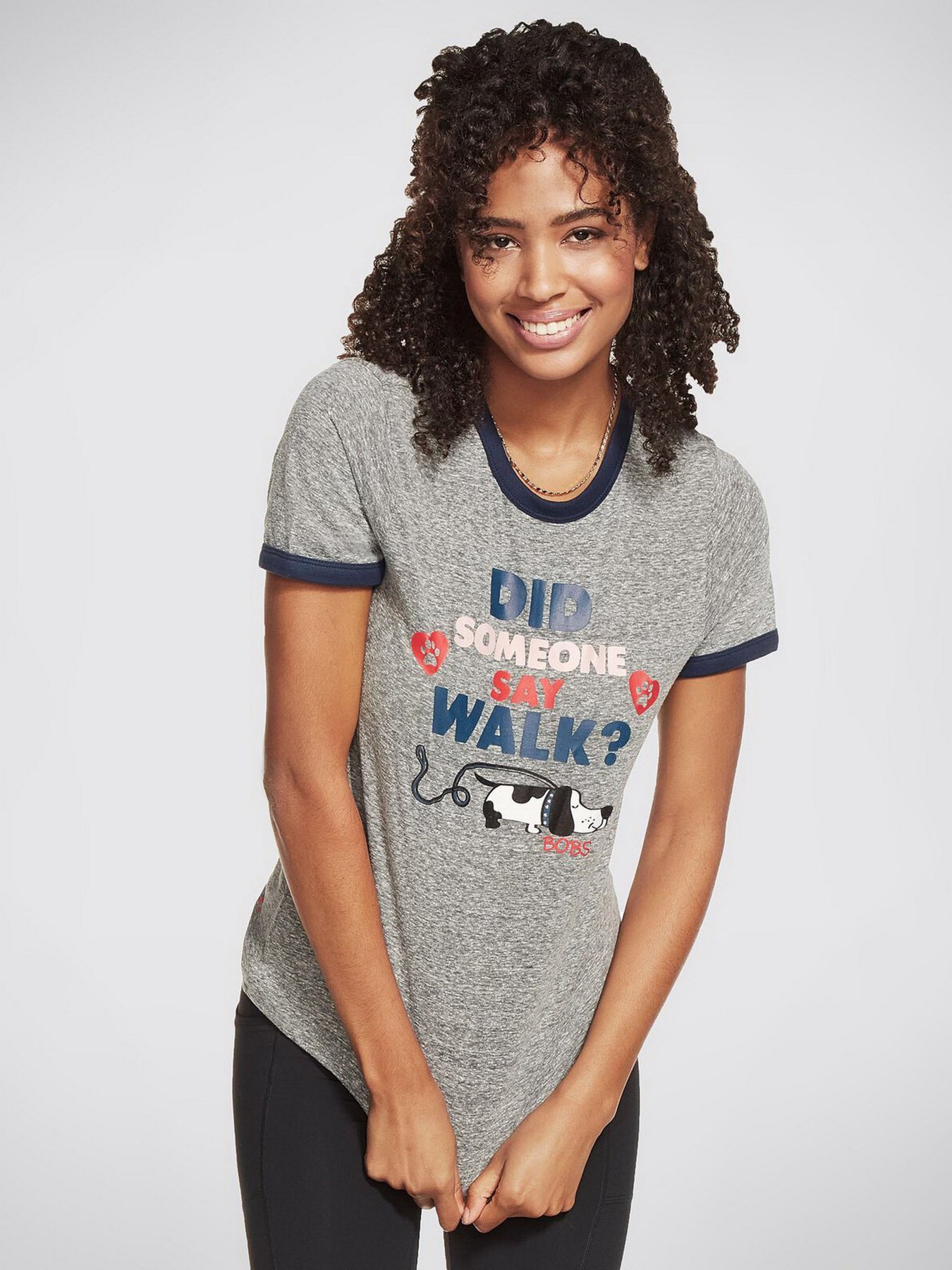 Футболка Skechers BOBS модель BW1TS40 GRY Фото