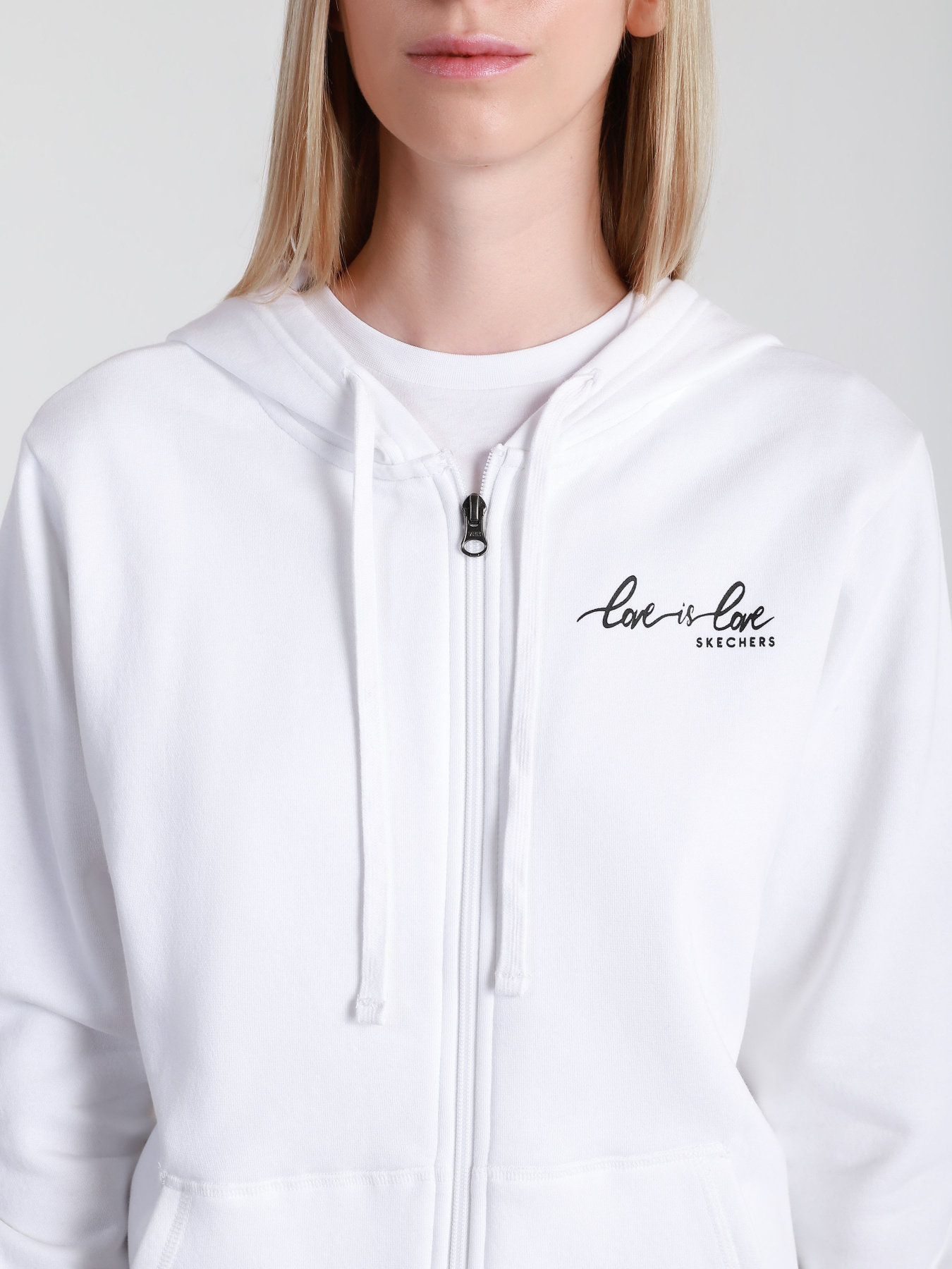 Кофта Skechers Skechers x JGoldcrown: Diamond Heart модель JWJA6 WHT Фото