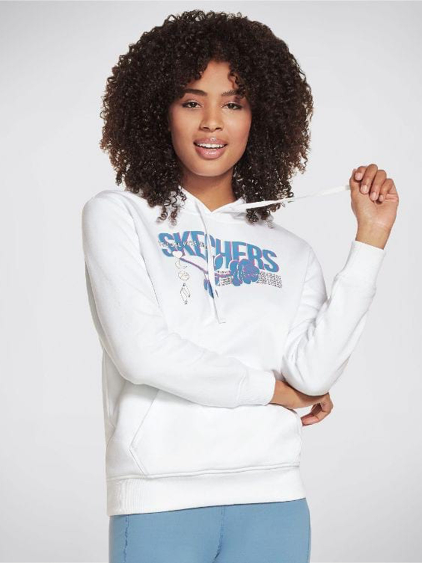 Худі Skechers Rose модель WHD46 WHT Фото