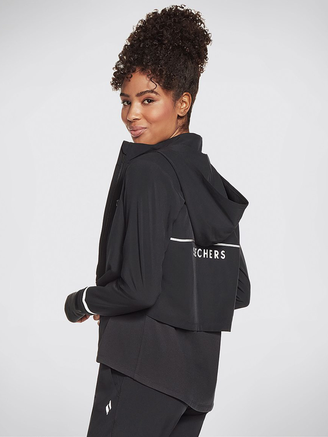 Демісезонна куртка Skechers GOING PLACES модель W4JA148 BLK Фото