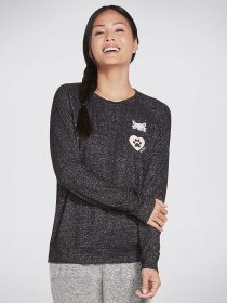 Лонгслив Skechers BOBS SHADY CAT модель BW3LT70 BKCC Фото