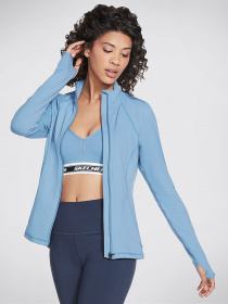 Демісезонна куртка Skechers Gowalk модель W03JA158 BLGY Фото