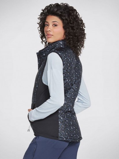 Жилет Skechers GOwalk Wear ™ Midnight Puffer Vest модель W3JA242 BKNV — фото 3 - INTERTOP