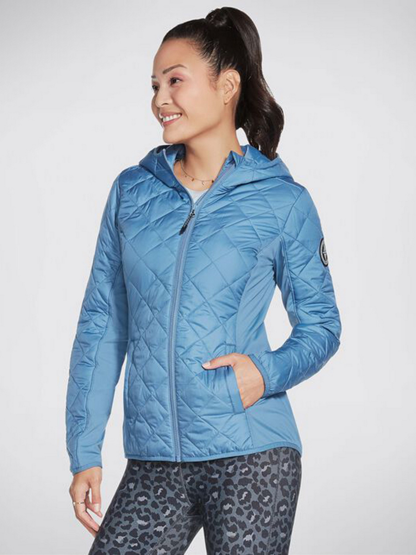 Демісезонна куртка Skechers GOWALK Wear ™ Everyday модель W3JA245 BLGY Фото