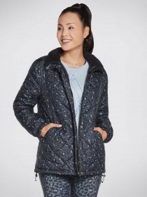 Демісезонна куртка Skechers GOwalk Wear Midnight Puffer Jacket модель W3JA251 BKNV Фото