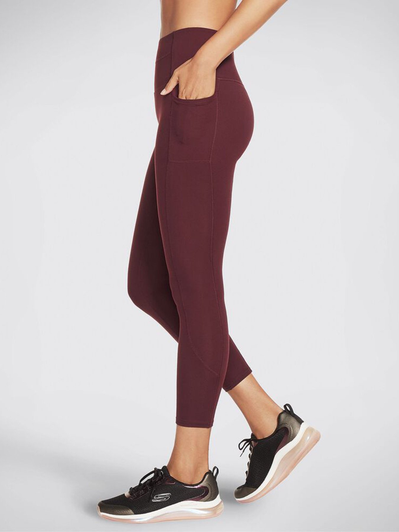 Спортивные леггинсы Skechers GOWALK Backbend 7/8 модель W03LG31B PUR Спортивные леггинсы Skechers GOWALK Backbend 7/8 модель W03LG31B PUR Фото