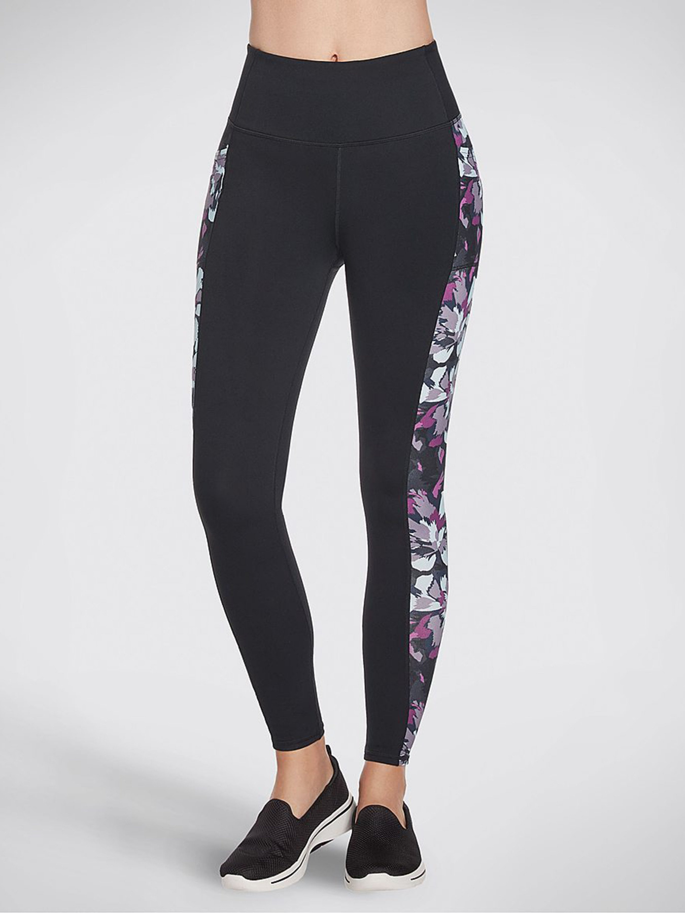 Леггинсы Skechers ORCHID BLOOM модель W3LG166 BKMT Фото
