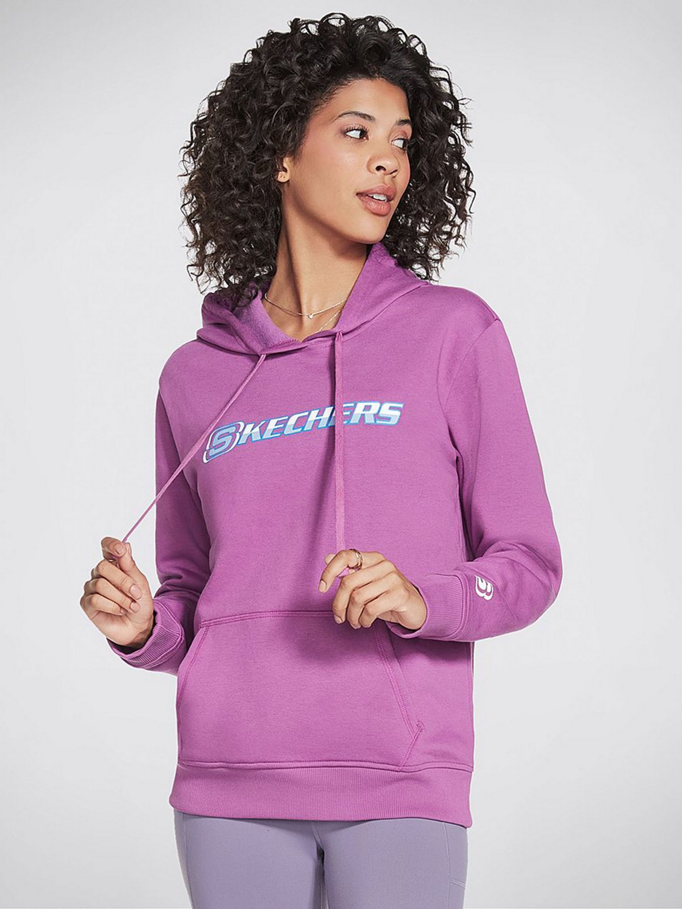 Худи Skechers GOLOUNGE Heritage Logo Pullover Hoodie модель WHD59 PRHP Фото