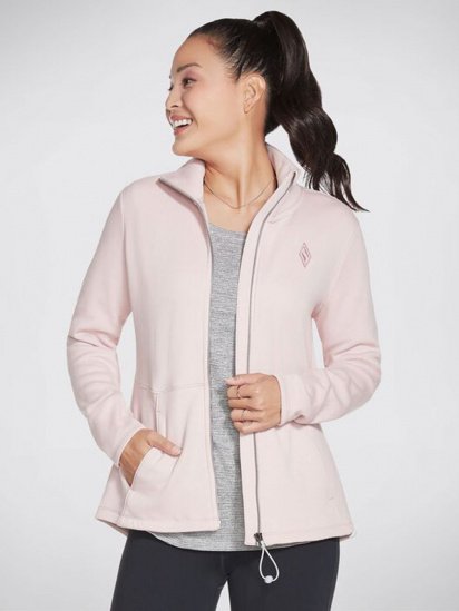 Кофта спортивна Skechers GOSNUGGLE JACKET модель W3JA235 LPK — фото 3 - INTERTOP