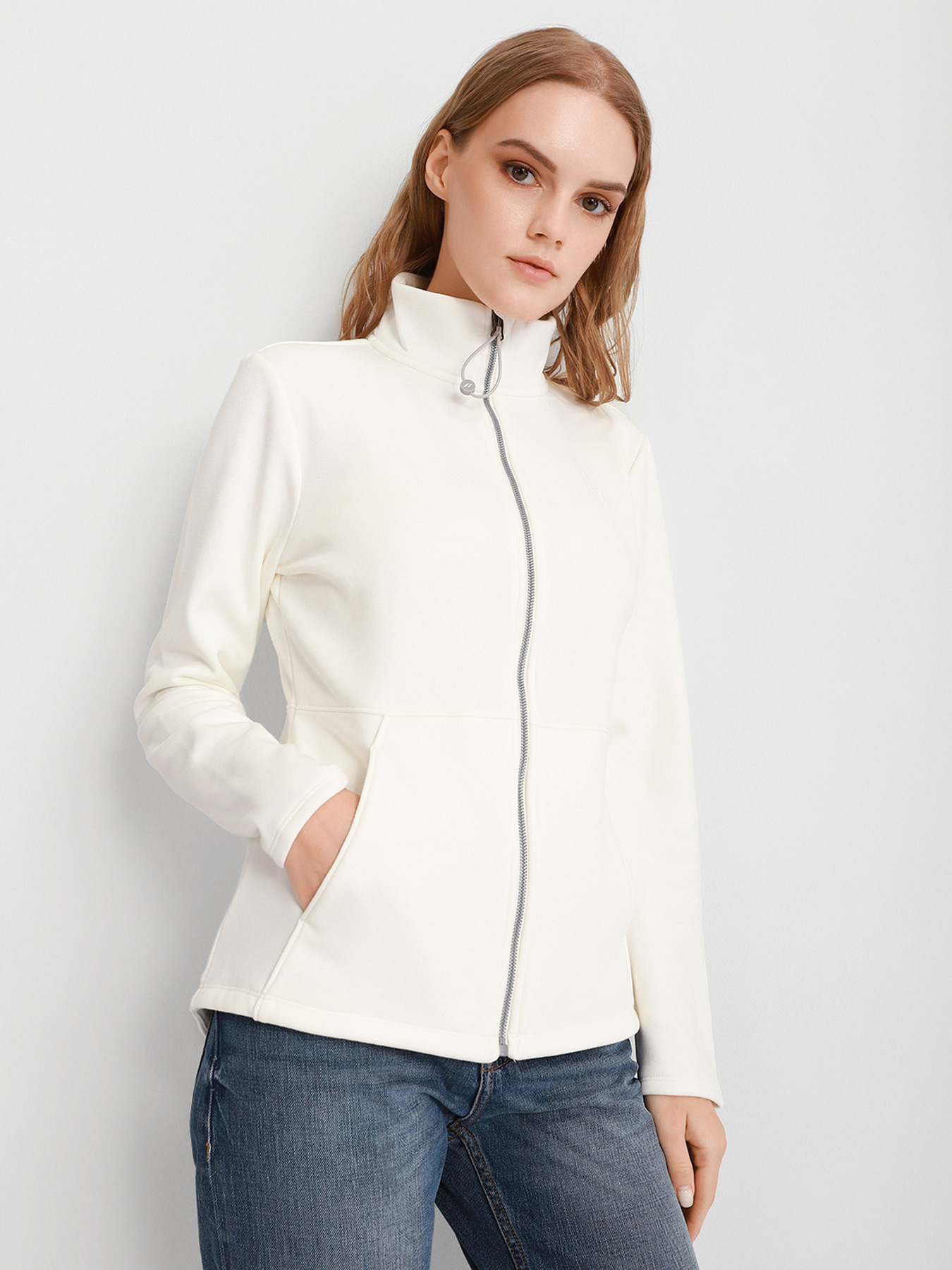 Спортивна кофта Skechers GOSNUGGLE JACKET модель W3JA235 OFWT Спортивна кофта Skechers GOSNUGGLE JACKET модель W3JA235 OFWT Фото