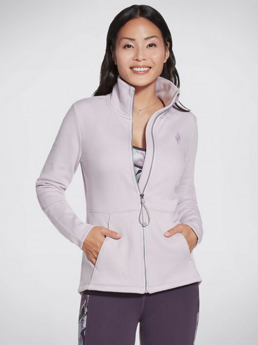 Кофта спортивная Skechers GOSNUGGLE JACKET модель W3JA235 PRLV Фото