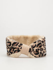 Повязка на голову Skechers Leopard Jacquard Knit Heaswrap модель SLK4748LPD Фото