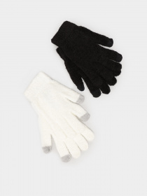 Рукавички Skechers 2 Pack Feather Yarn Gloves модель SLK83131MULT Фото