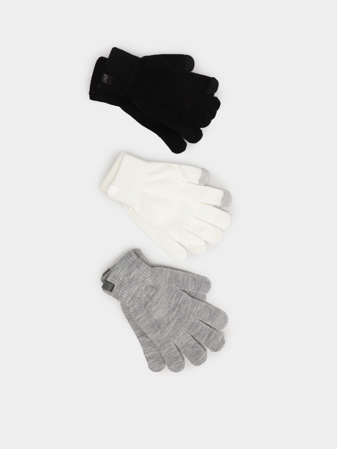 Перчатки Skechers 3 Pack Magic Gloves модель SLK83015BKMT Фото