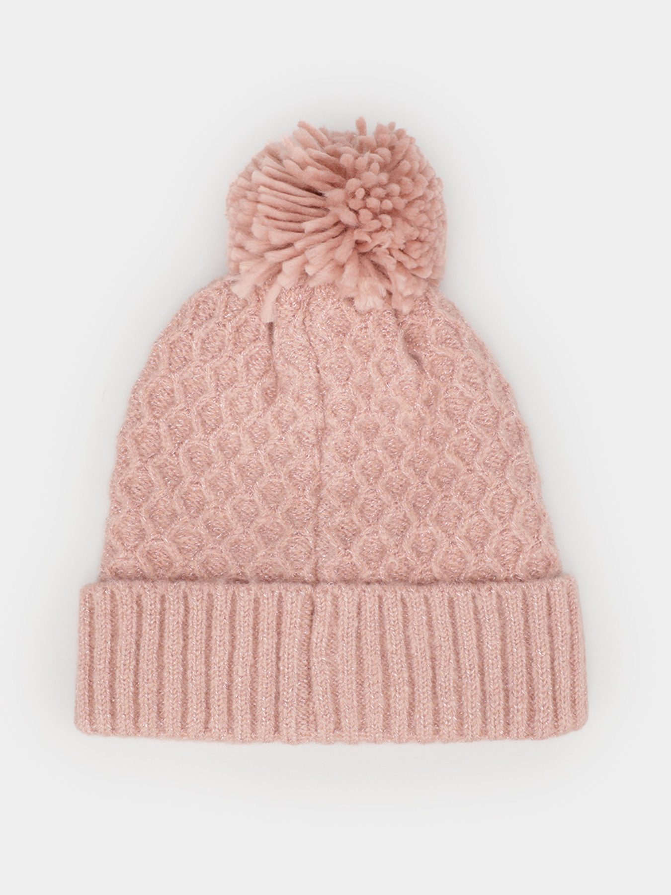 Шапка Skechers Diamond Texture Beanie Hat модель SLK1038PNK Фото